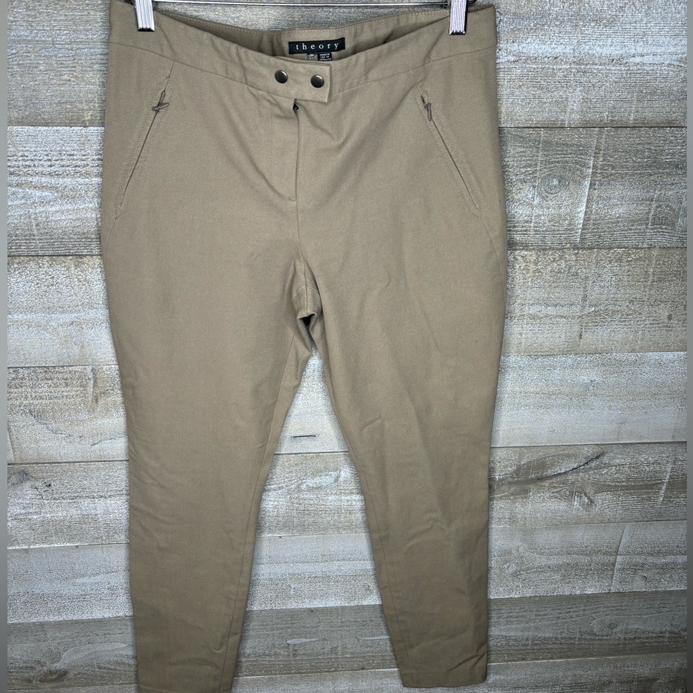 Theory brown career office slacks pants trousers